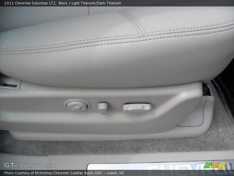 Black / Light Titanium/Dark Titanium 2011 Chevrolet Suburban LTZ