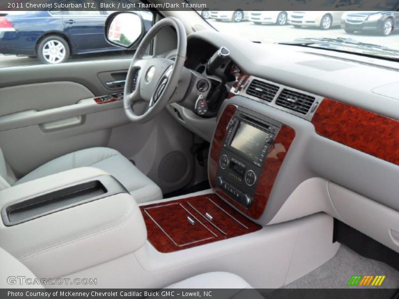 Black / Light Titanium/Dark Titanium 2011 Chevrolet Suburban LTZ
