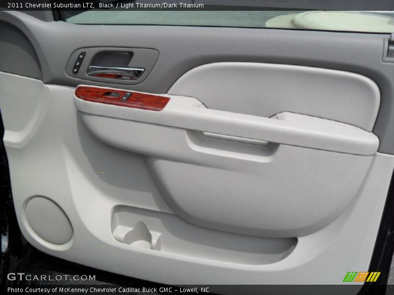 Black / Light Titanium/Dark Titanium 2011 Chevrolet Suburban LTZ
