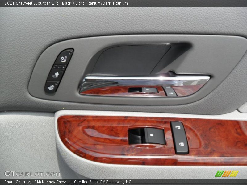 Black / Light Titanium/Dark Titanium 2011 Chevrolet Suburban LTZ