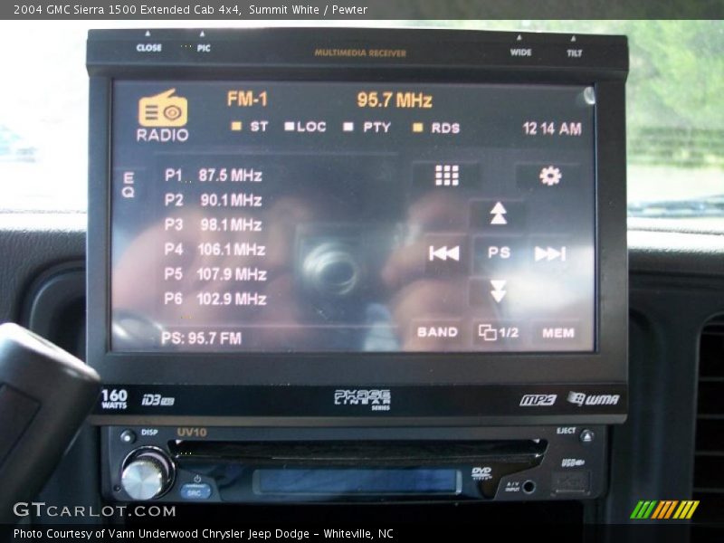 Summit White / Pewter 2004 GMC Sierra 1500 Extended Cab 4x4