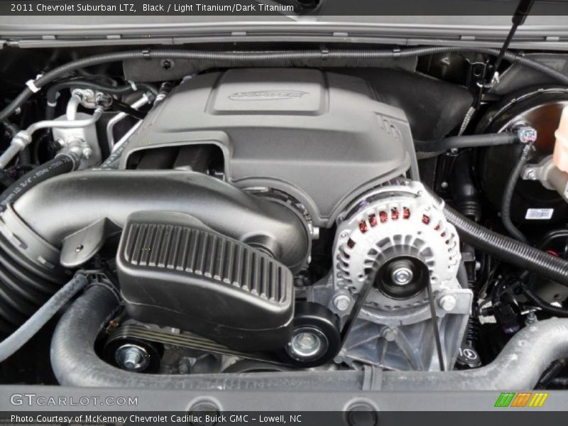 Black / Light Titanium/Dark Titanium 2011 Chevrolet Suburban LTZ