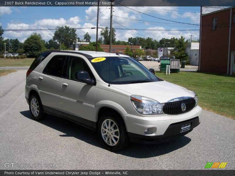 Cappuccino Frost Metallic / Neutral 2007 Buick Rendezvous CX