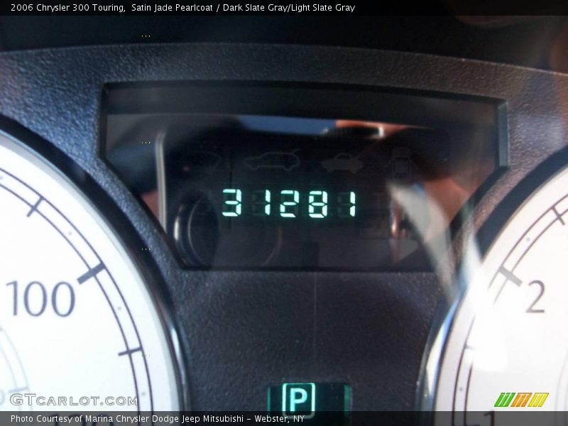 Satin Jade Pearlcoat / Dark Slate Gray/Light Slate Gray 2006 Chrysler 300 Touring