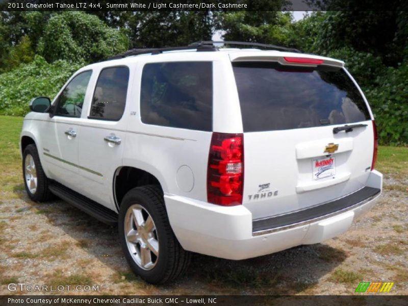Summit White / Light Cashmere/Dark Cashmere 2011 Chevrolet Tahoe LTZ 4x4