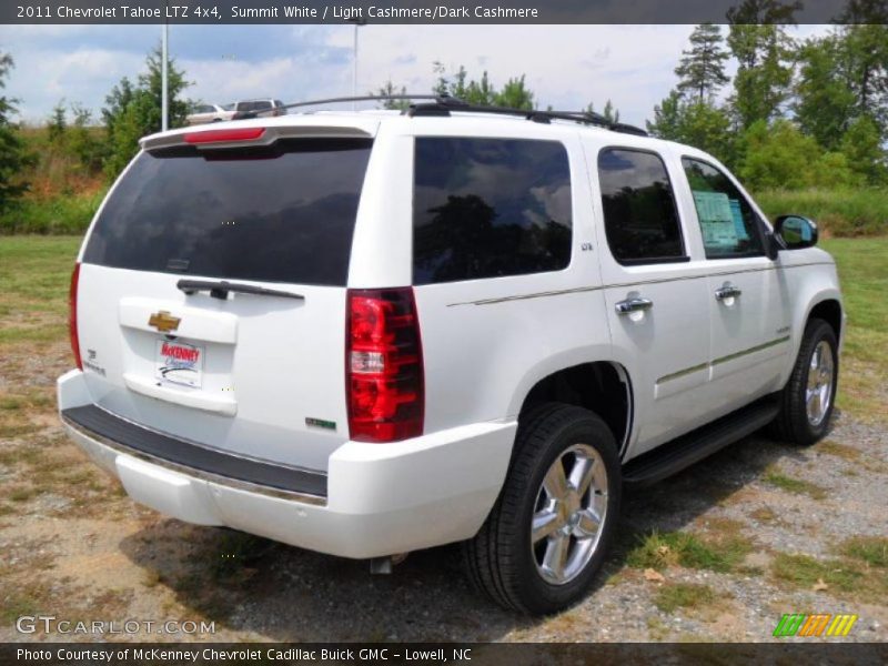 Summit White / Light Cashmere/Dark Cashmere 2011 Chevrolet Tahoe LTZ 4x4