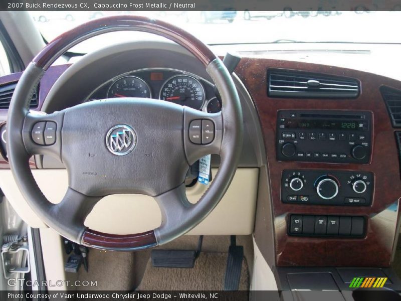 Cappuccino Frost Metallic / Neutral 2007 Buick Rendezvous CX