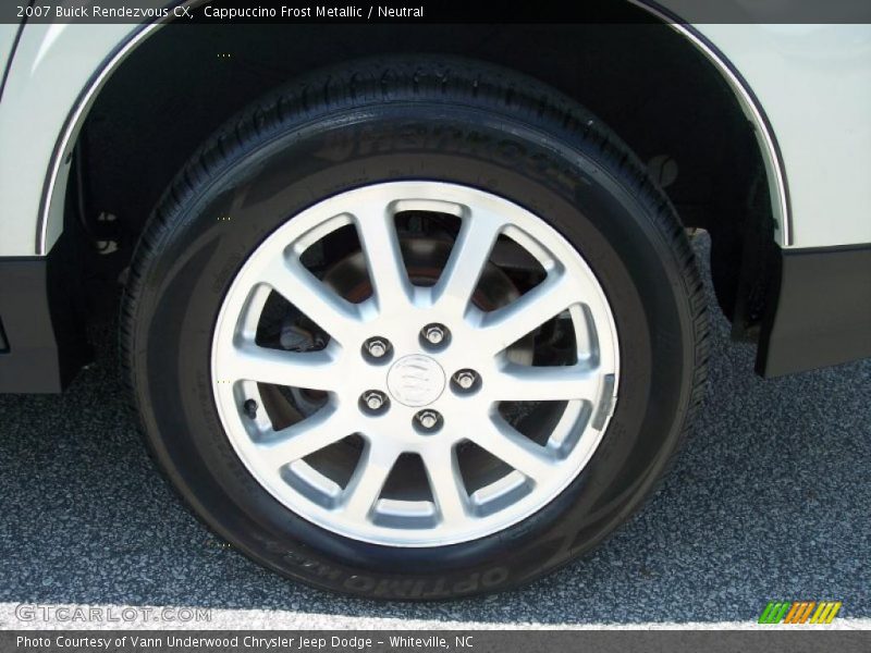 Cappuccino Frost Metallic / Neutral 2007 Buick Rendezvous CX