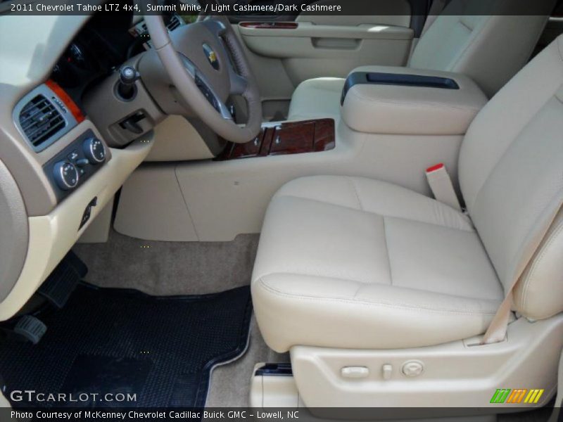 Summit White / Light Cashmere/Dark Cashmere 2011 Chevrolet Tahoe LTZ 4x4