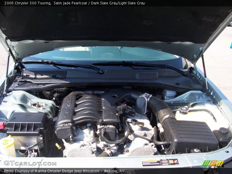 Satin Jade Pearlcoat / Dark Slate Gray/Light Slate Gray 2006 Chrysler 300 Touring