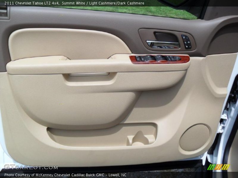 Summit White / Light Cashmere/Dark Cashmere 2011 Chevrolet Tahoe LTZ 4x4