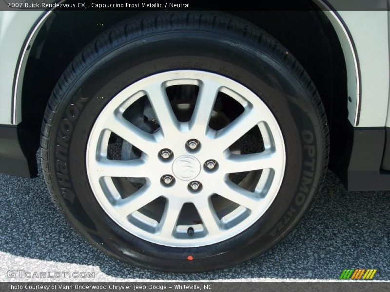 Cappuccino Frost Metallic / Neutral 2007 Buick Rendezvous CX