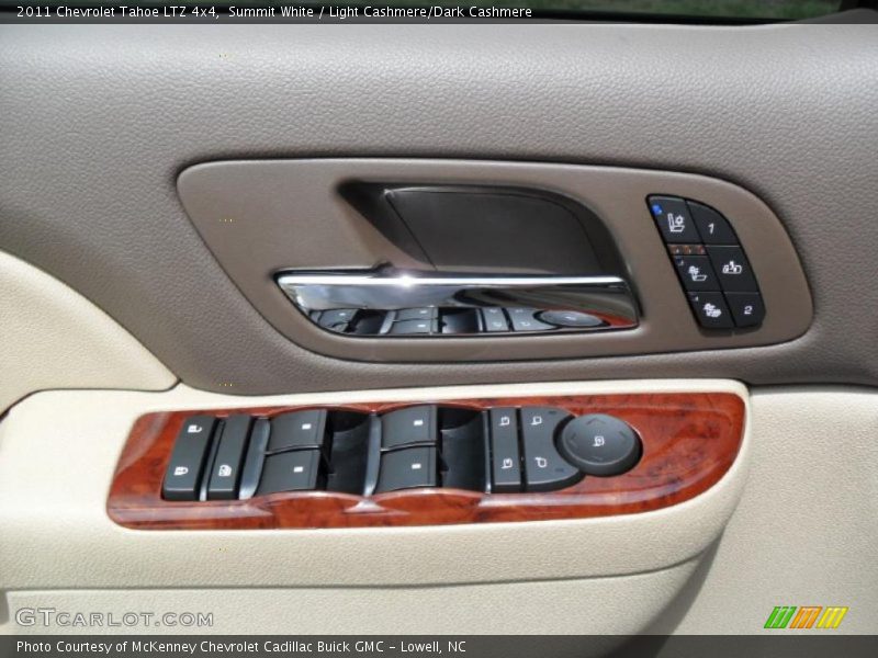 Summit White / Light Cashmere/Dark Cashmere 2011 Chevrolet Tahoe LTZ 4x4