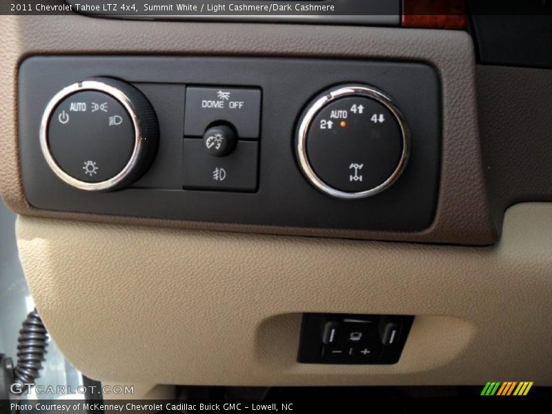 Summit White / Light Cashmere/Dark Cashmere 2011 Chevrolet Tahoe LTZ 4x4