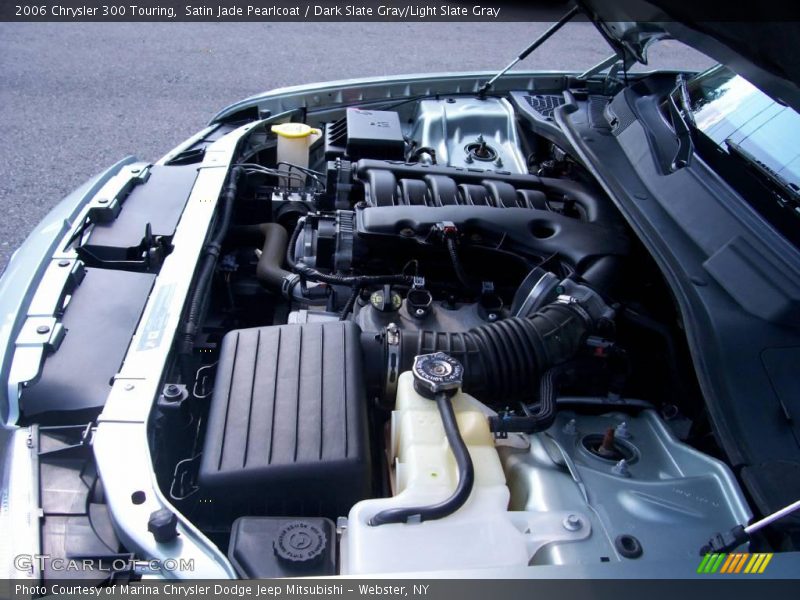 Satin Jade Pearlcoat / Dark Slate Gray/Light Slate Gray 2006 Chrysler 300 Touring