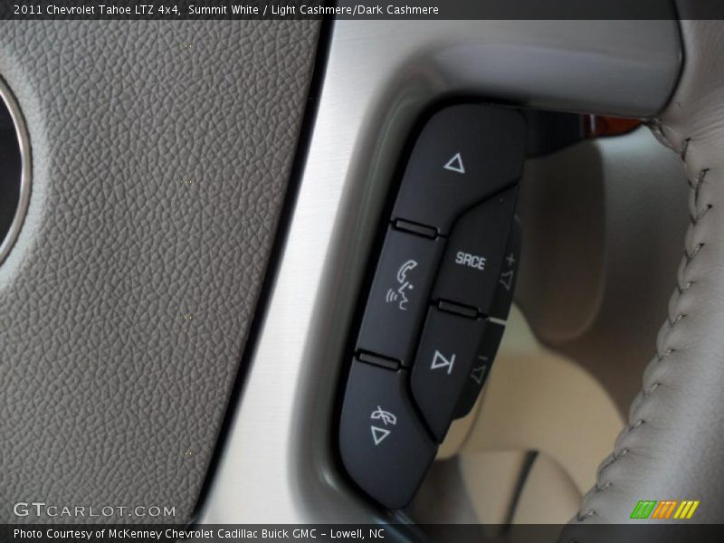 Summit White / Light Cashmere/Dark Cashmere 2011 Chevrolet Tahoe LTZ 4x4