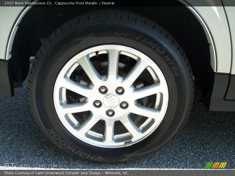 Cappuccino Frost Metallic / Neutral 2007 Buick Rendezvous CX