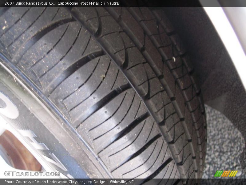 Cappuccino Frost Metallic / Neutral 2007 Buick Rendezvous CX