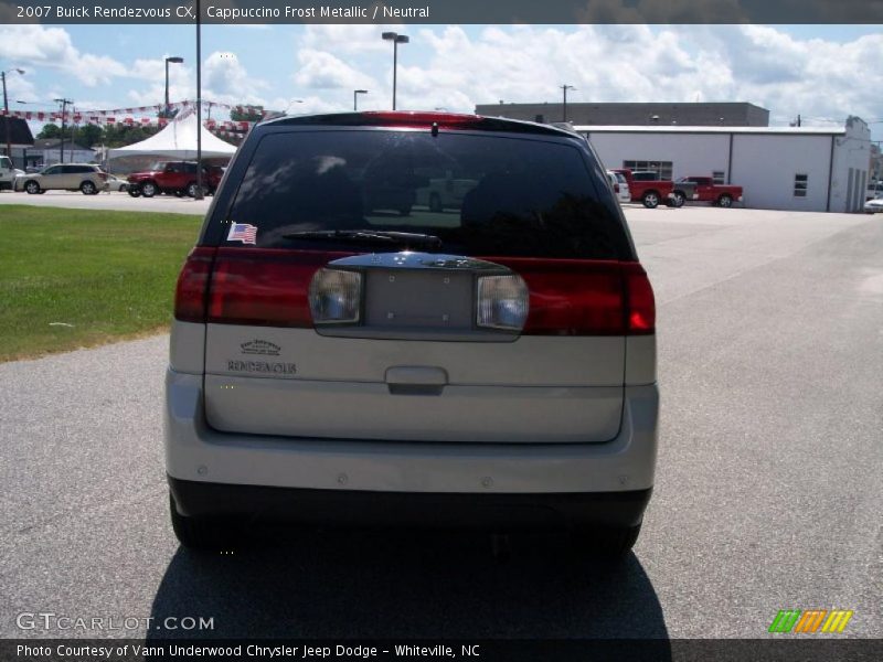 Cappuccino Frost Metallic / Neutral 2007 Buick Rendezvous CX