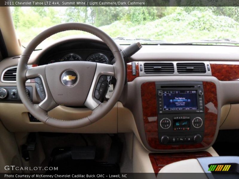Summit White / Light Cashmere/Dark Cashmere 2011 Chevrolet Tahoe LTZ 4x4