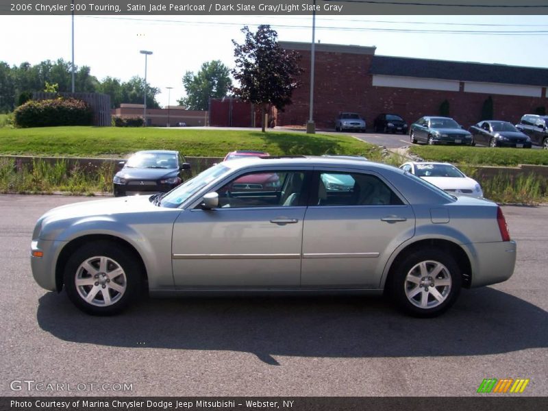 Satin Jade Pearlcoat / Dark Slate Gray/Light Slate Gray 2006 Chrysler 300 Touring