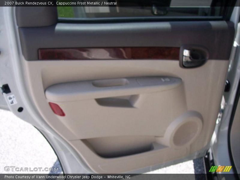 Cappuccino Frost Metallic / Neutral 2007 Buick Rendezvous CX