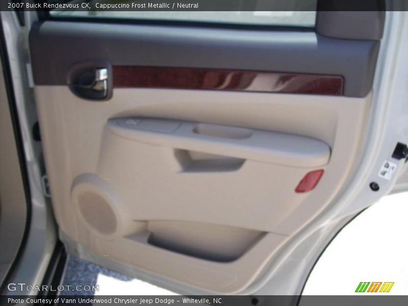 Cappuccino Frost Metallic / Neutral 2007 Buick Rendezvous CX