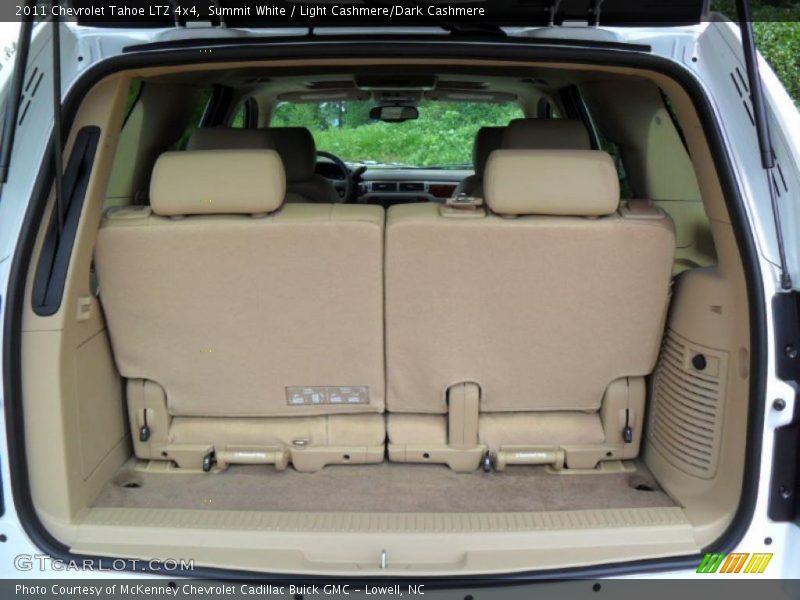 Summit White / Light Cashmere/Dark Cashmere 2011 Chevrolet Tahoe LTZ 4x4