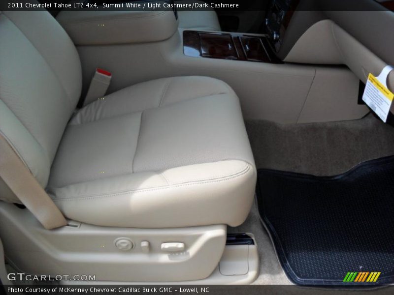 Summit White / Light Cashmere/Dark Cashmere 2011 Chevrolet Tahoe LTZ 4x4