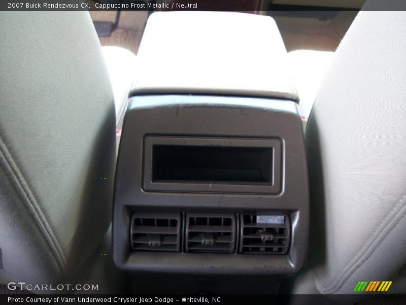 Cappuccino Frost Metallic / Neutral 2007 Buick Rendezvous CX