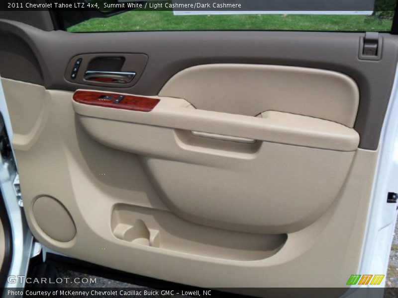 Summit White / Light Cashmere/Dark Cashmere 2011 Chevrolet Tahoe LTZ 4x4
