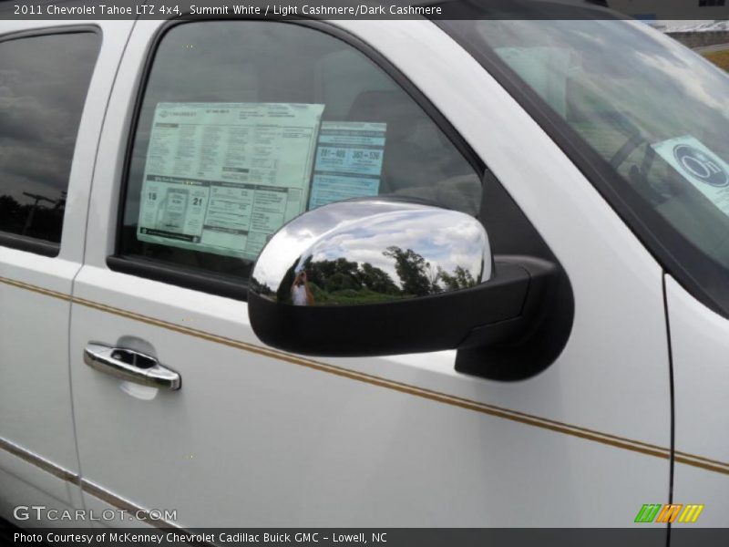 Summit White / Light Cashmere/Dark Cashmere 2011 Chevrolet Tahoe LTZ 4x4
