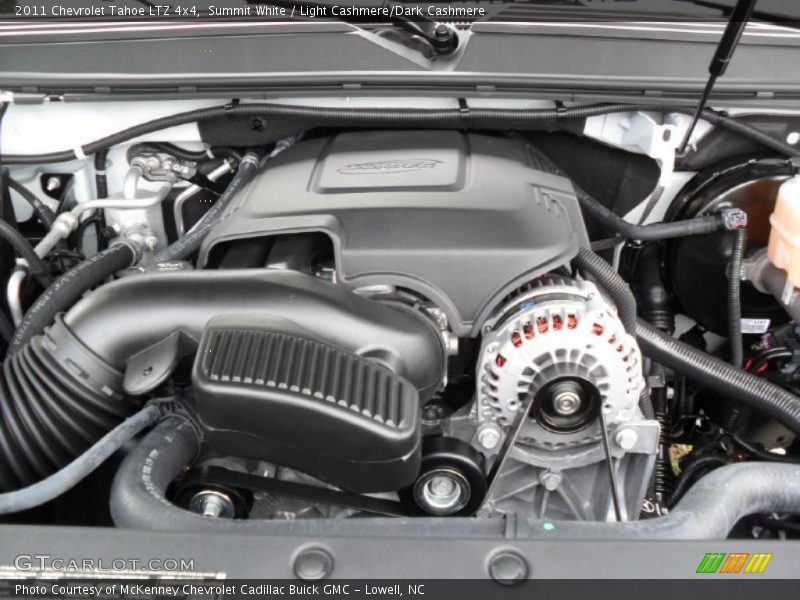 Summit White / Light Cashmere/Dark Cashmere 2011 Chevrolet Tahoe LTZ 4x4