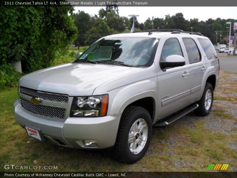 Sheer Silver Metallic / Light Titanium/Dark Titanium 2011 Chevrolet Tahoe LT 4x4