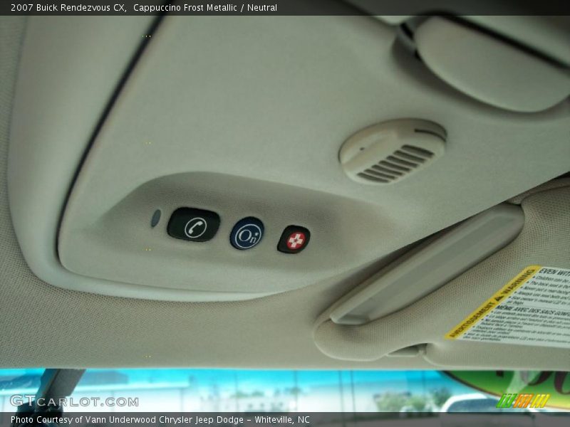 Cappuccino Frost Metallic / Neutral 2007 Buick Rendezvous CX