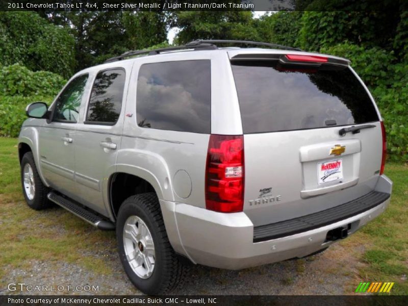 Sheer Silver Metallic / Light Titanium/Dark Titanium 2011 Chevrolet Tahoe LT 4x4