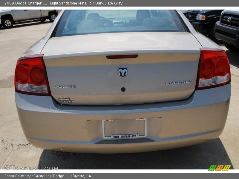 Light Sandstone Metallic / Dark Slate Gray 2009 Dodge Charger SE