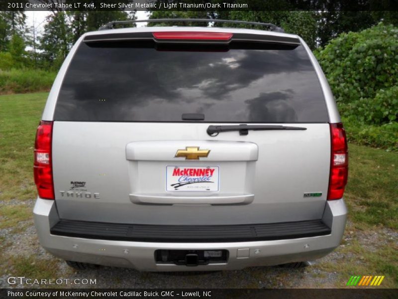 Sheer Silver Metallic / Light Titanium/Dark Titanium 2011 Chevrolet Tahoe LT 4x4