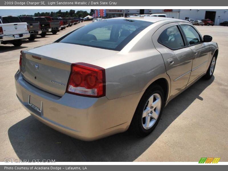 Light Sandstone Metallic / Dark Slate Gray 2009 Dodge Charger SE