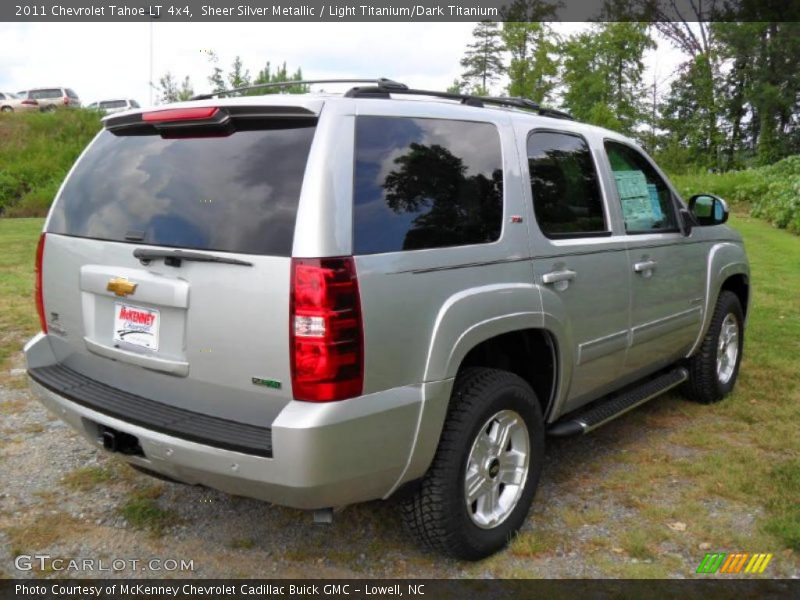 Sheer Silver Metallic / Light Titanium/Dark Titanium 2011 Chevrolet Tahoe LT 4x4
