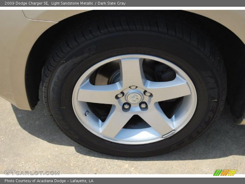 Light Sandstone Metallic / Dark Slate Gray 2009 Dodge Charger SE