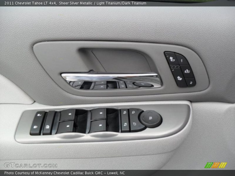 Sheer Silver Metallic / Light Titanium/Dark Titanium 2011 Chevrolet Tahoe LT 4x4