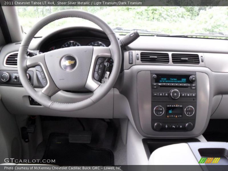 Sheer Silver Metallic / Light Titanium/Dark Titanium 2011 Chevrolet Tahoe LT 4x4