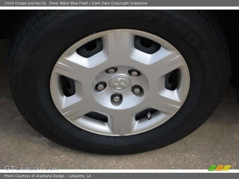Deep Water Blue Pearl / Dark Slate Gray/Light Graystone 2009 Dodge Journey SE