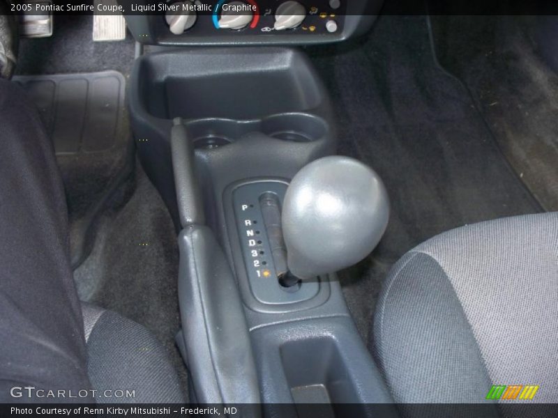 Liquid Silver Metallic / Graphite 2005 Pontiac Sunfire Coupe