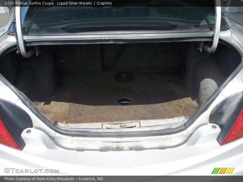 Liquid Silver Metallic / Graphite 2005 Pontiac Sunfire Coupe