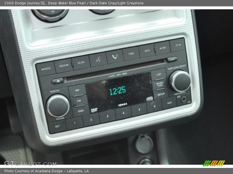 Deep Water Blue Pearl / Dark Slate Gray/Light Graystone 2009 Dodge Journey SE