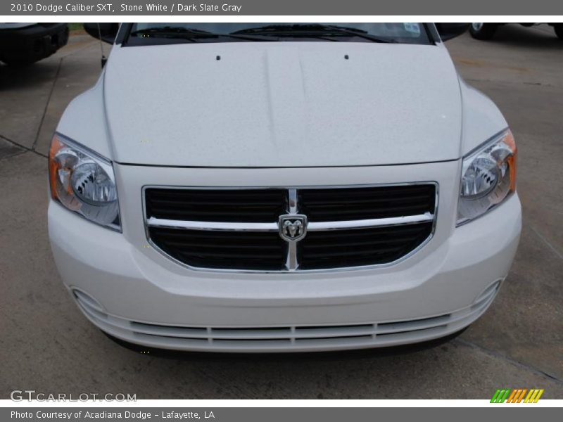 Stone White / Dark Slate Gray 2010 Dodge Caliber SXT