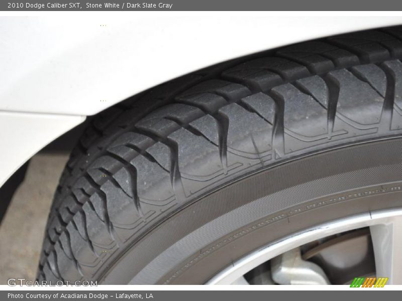 Stone White / Dark Slate Gray 2010 Dodge Caliber SXT