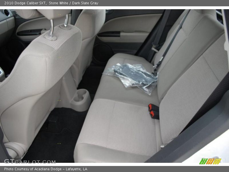 Stone White / Dark Slate Gray 2010 Dodge Caliber SXT